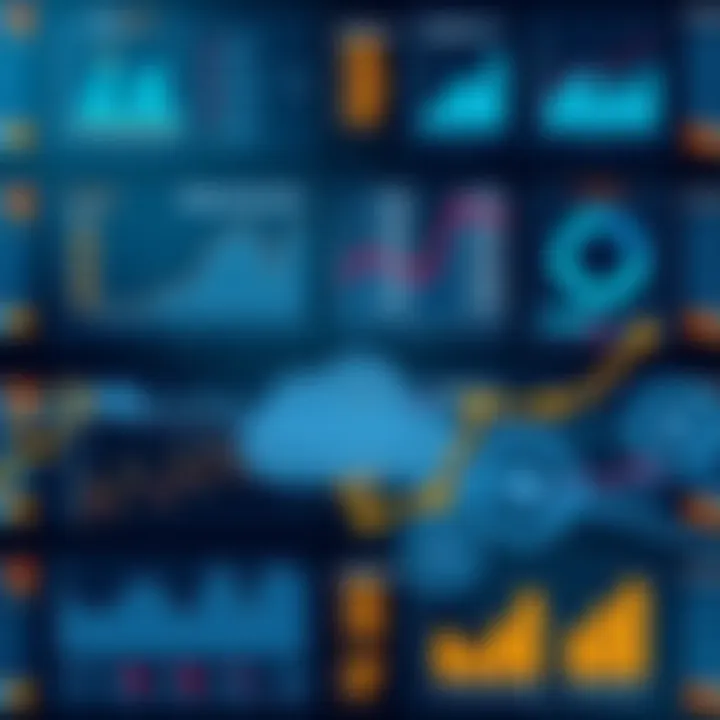 Network Performance Metrics Graphical representation of network performance metrics