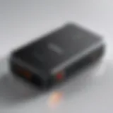 Compact personal hotspot device showcasing portability