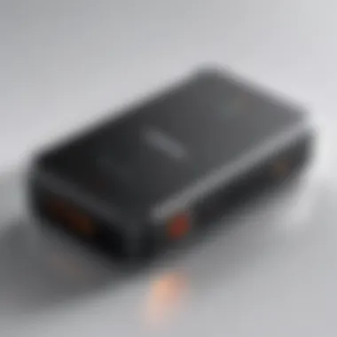 Compact Personal Hotspot for On-the-Go Connectivity Compact personal hotspot device showcasing portability