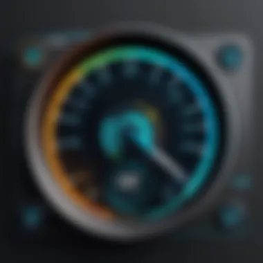 Display of speed test results for personal hotspots
