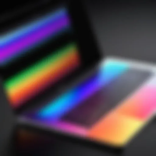 Color spectrum of MacBook Pro finishes