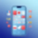 Innovative language learning app interface showcasing diverse languages