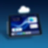 iPad software interface showcasing new features