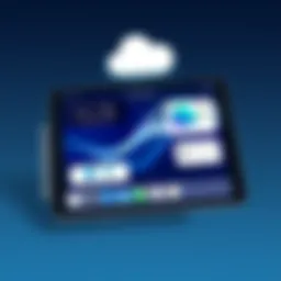 iPad software interface showcasing new features