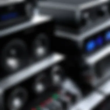 Visual representation of different types of computer speaker amplifiers