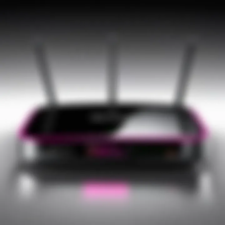 T-Mobile Router front view showcasing its sleek design