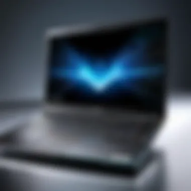 High-Performance Used Workstation Laptop A high-performance used workstation laptop displaying advanced specifications.