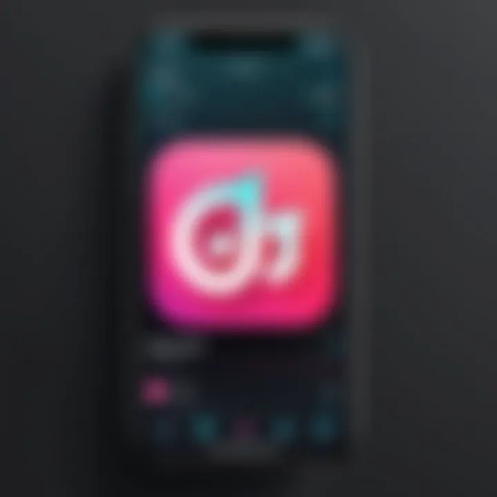 User interface of the TikTok Photoshop App