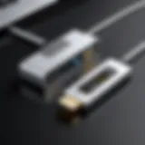 Diagram illustrating USB-C and DisplayPort connection types