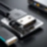 A visual representation of USB video output technology components.