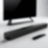 Vizio 5.1 Soundbar showcasing its sleek design