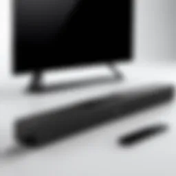 Vizio 5.1 Soundbar showcasing its sleek design