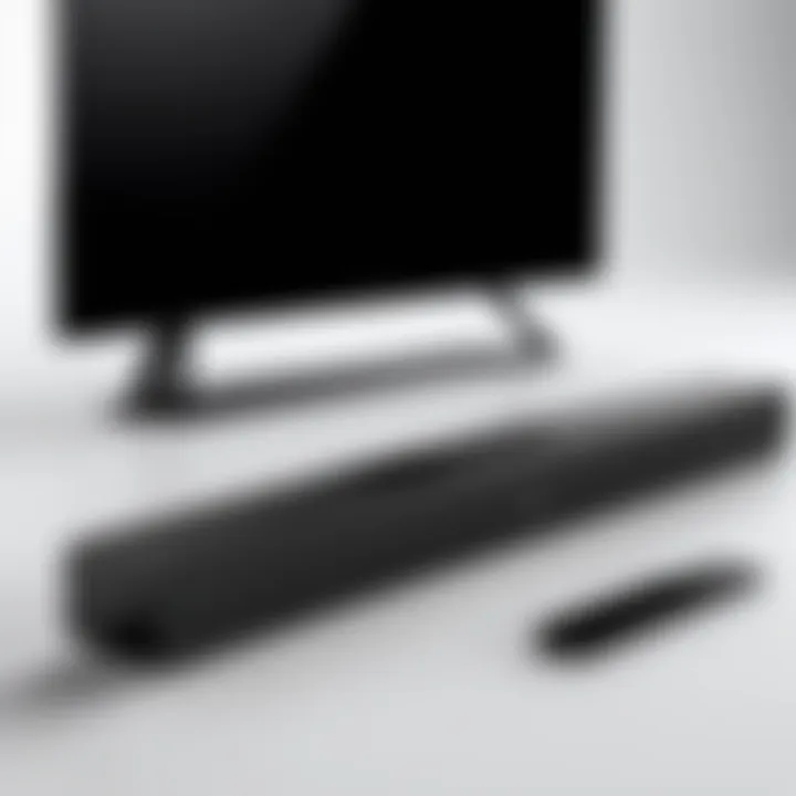 Vizio 5.1 Soundbar showcasing its sleek design
