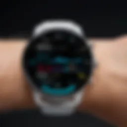 Wear OS sleep tracking interface showcasing detailed metrics