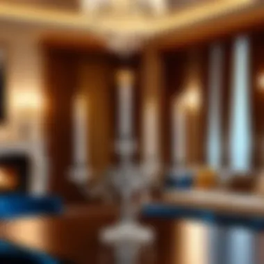 Elegant Wifi Candelabra Bulb in a Luxurious Setting Elegant Wifi Candelabra Bulb in a Luxurious Setting