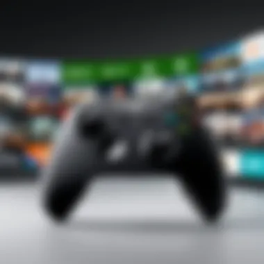 User Interface of Xbox Party App User interface of Xbox Party App showcasing features