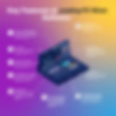 Key Features of Leading PC Mixer Software Infographic on features of top PC mixer software options
