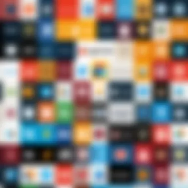 Logos of Free Website Builders with Login Options A collage of logos from various free website builders that offer login functionality