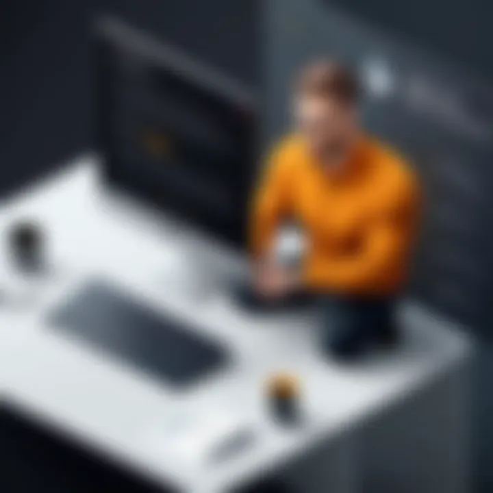 An infographic highlighting user experiences and security features of website builders