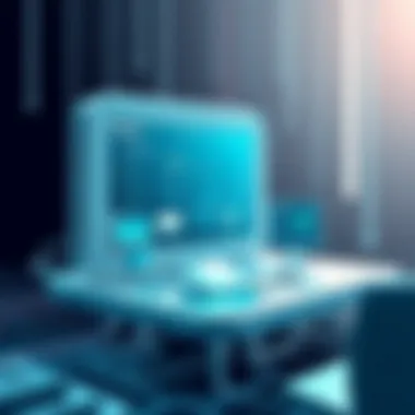 A concept image illustrating the future advancements of portal computing.