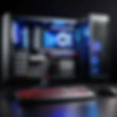 Performance Characteristics of Gaming PCs A high-performance gaming PC setup showcasing advanced hardware components.