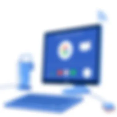 Demonstration of making a call from Google services