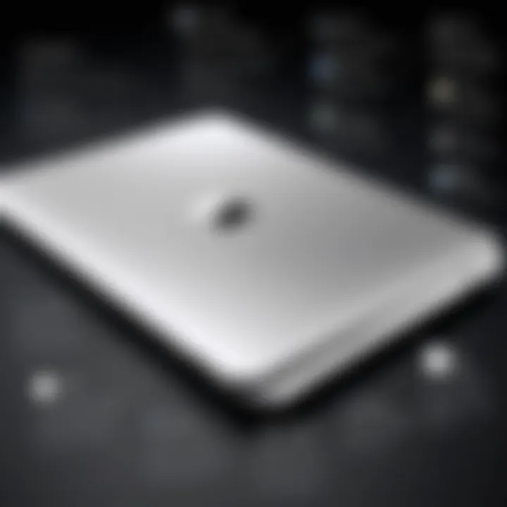 Detailed specifications chart for HP Envy and MacBook Air