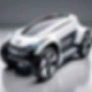Close-up of the Husqvarna Automower technology