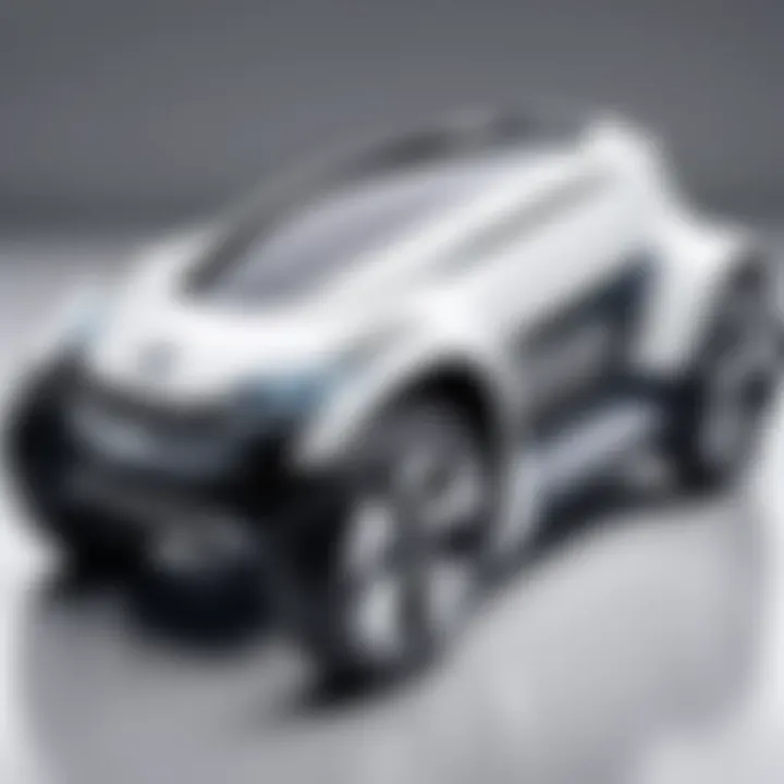 Close-up of the Husqvarna Automower technology