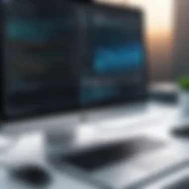 Screenshot of network scanning software in action