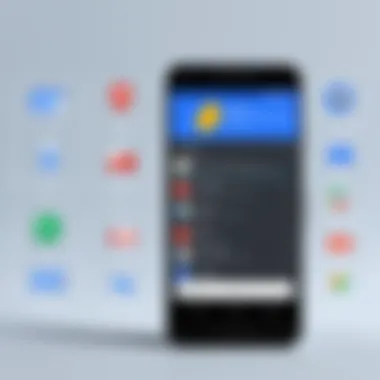 Industry Applications of Google Voice Language Translator Diagram showing various industry applications utilizing Google Voice Language Translator.