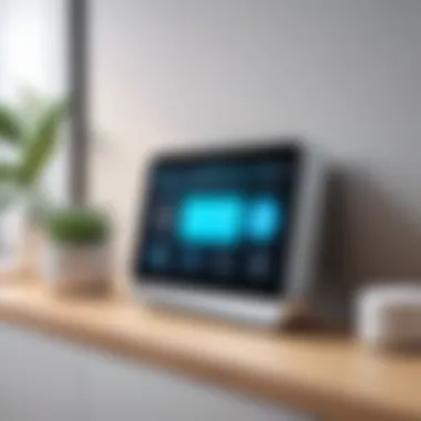Smart Home Hub for Seamless Automation Smart home device controlling various functions