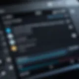 Android device displaying printer settings