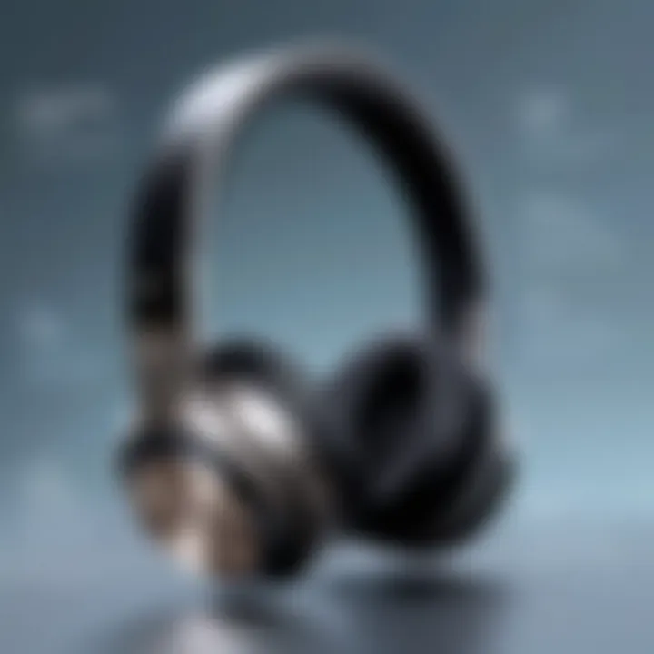 Infographic illustrating features of top LG headphone models