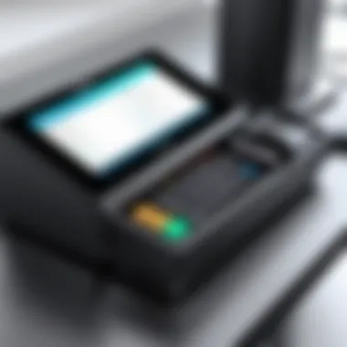 Advanced Point of Sale System Advanced point of sale system in action