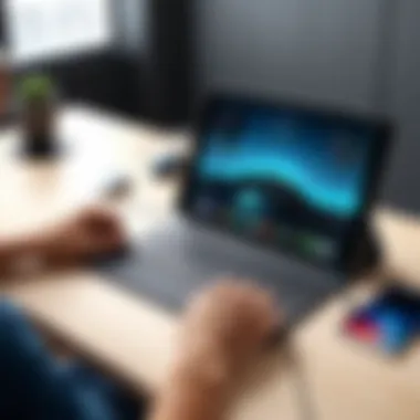 Logitech Create in a Professional Setup with iPad Pro Logitech Create with iPad Pro Setup
