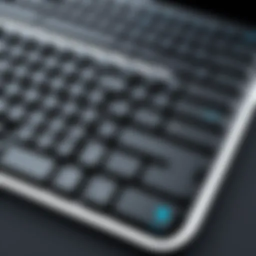 Logitech Create Keyboard Layout for iPad Pro