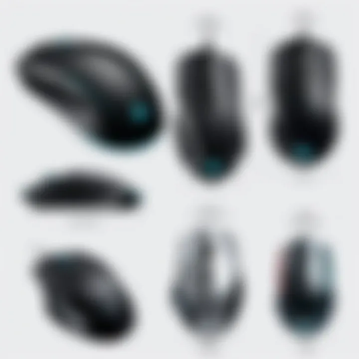 Comparison chart between Logitech Precision Pro Mouse and similar devices