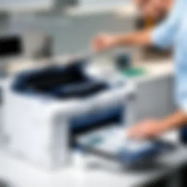 Maintenance procedures for Xerox WorkCentre printers