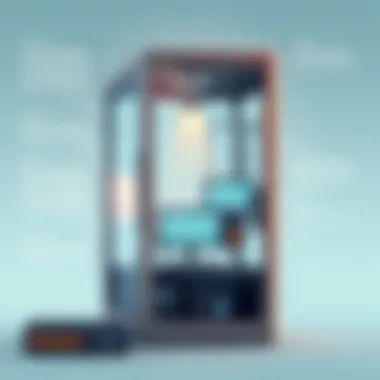 Visual representation of electromagnetic interference and its effects