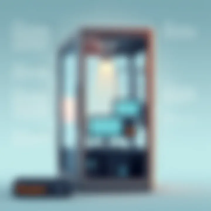 Visual representation of electromagnetic interference and its effects