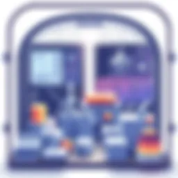 An illustration showing various materials used in Faraday cages