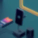 Modern Moto cell phone charger design