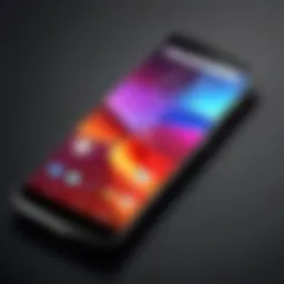 Sleek design of Motorola Pure smartphone highlighting its premium finish