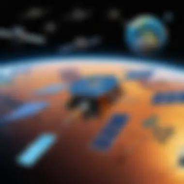 Applications of Nanosatellites A visualization depicting the diverse applications of nanosatellites in various sectors.