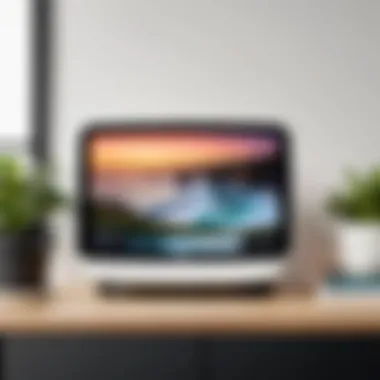 Aesthetic Appeal of the Nest Hub Max Nest Hub Max showcasing its sleek design