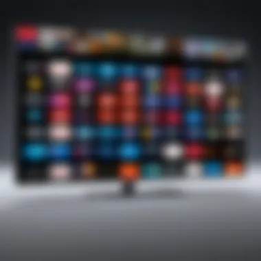 Diverse Media Player Options for Non-Smart TVs A high-quality media player showcasing different media formats