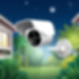 High-performance outdoor motion sensor camera with night vision capabilities