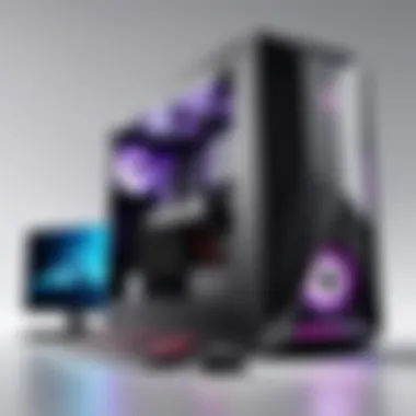 Modern Design of Pavilion Gaming Computers Sleek design of Pavilion Gaming computer showcasing modern aesthetics