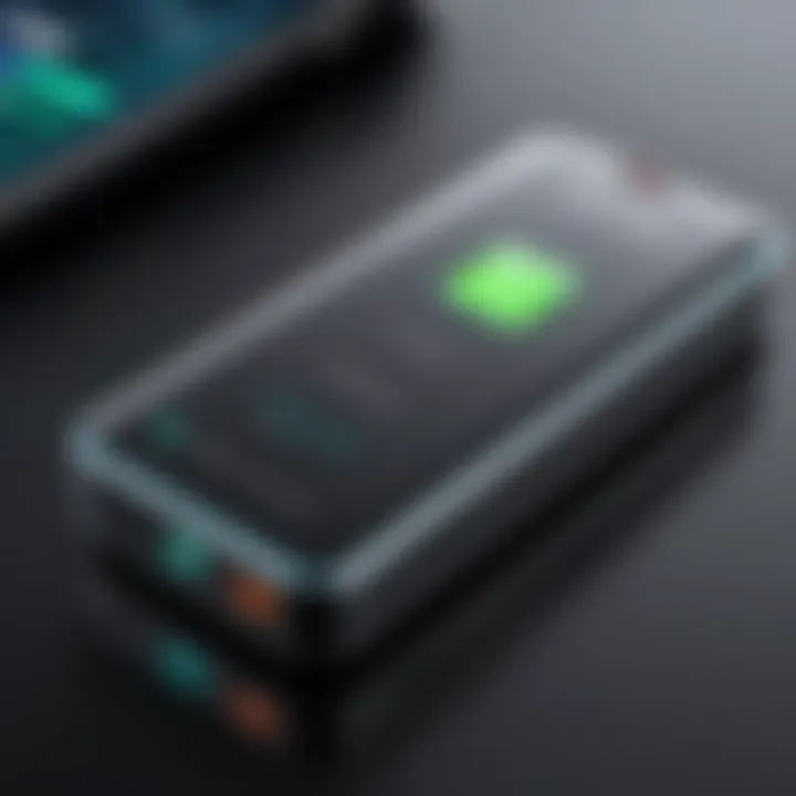 User-friendly interface of a power bank